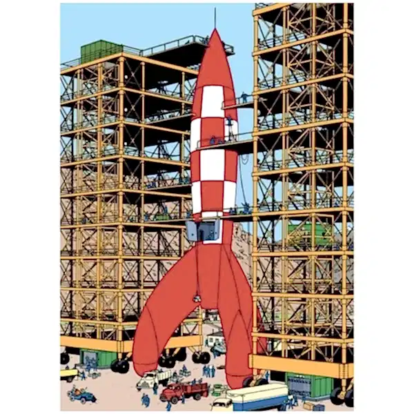 Destination Moon Plastic Sleeve