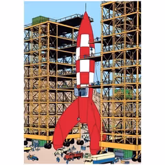 Destination Moon Plastic Sleeve