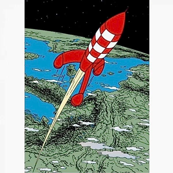 Take Off Rocket Plastic Sleeve