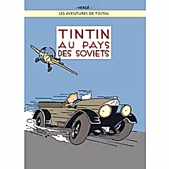 Tintin Au Pays Des Soviets Colour Postcard