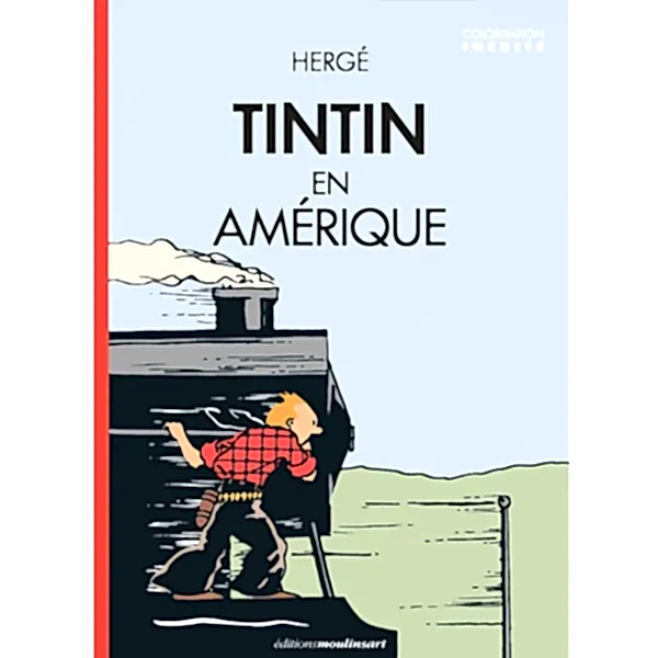 Tintin En Amerique New Postcard