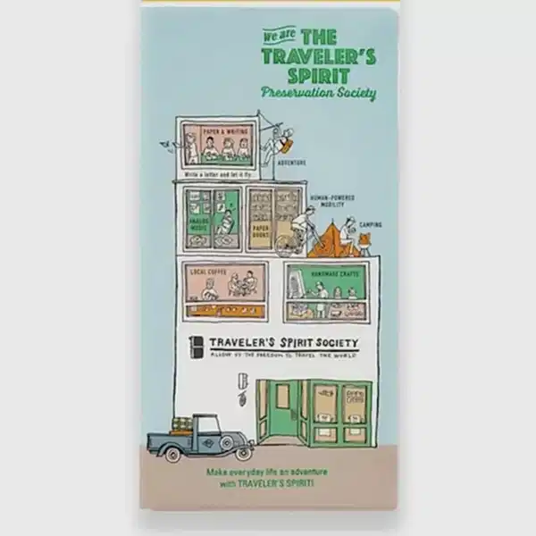 Traveler's Tall Clear Folder 2026