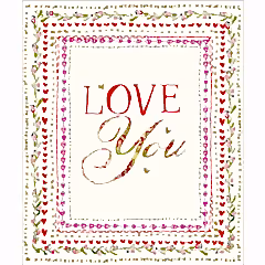 Love You Stephanie Dyment Valentine's Card