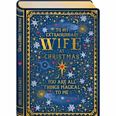 Wife At Christmas Storybook Card