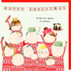 Xmas Gang Christmas Card