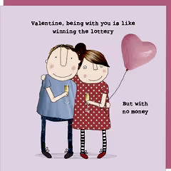 Valentine Lottery Card