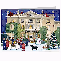 Highgrove House At Christmas Advent Calendar Card