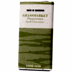 Grassmarket Peppermint Dark Chocolate Bar by Paper Tiger