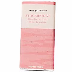 Stockbridge Raspberry Gin Milk Chocolate Bar by Paper Tiger