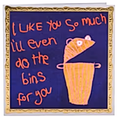 I like you so much card