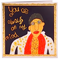 Always on my mind card