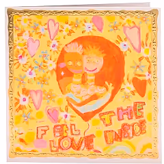 Feel The love inside card