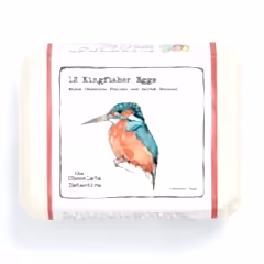 Praline and Salted Caramel Kingfisher Eggs