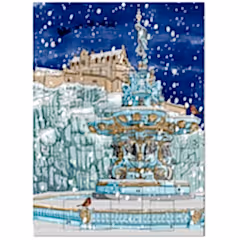 Ross Fountain Glitter Advent Calendar