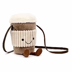 Jellycat Amuseables Perkle Coffee Bag