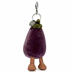 Jellycat Vivacious Aubergine Bag Charm