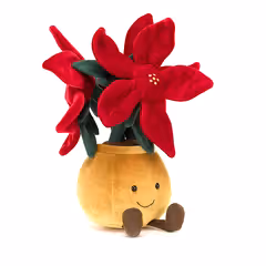 Jellycat Amuseables Potted Poinsettia