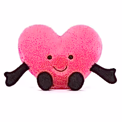 Jellycat Amuseables Pink Hug Heart Little