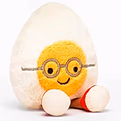 Jellycat Amuseables Boiled Egg Geek