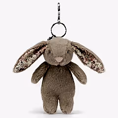 Jellycat Blossom Beige Bunny Bag Charm