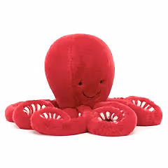 Jellycat Cranberry Octopus Little