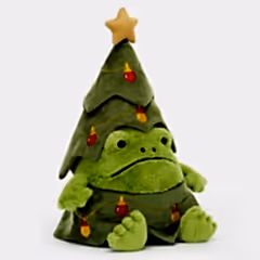 Jellycat Christmas Tree Ricky Rain Frog