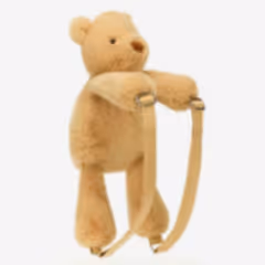 Jellycat Smudge Bear Backpack