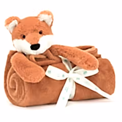 Jellycat Bashful Fox Cub Blankie