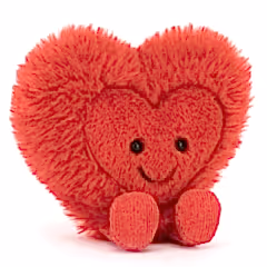Jellycat Amuseables Beatie Heart Little
