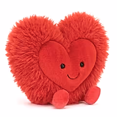 Jellycat Amuseables Beatie Heart Large