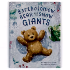 Jellycat Bartholomew Bear and the Snow Giants Book