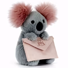 Jellycat Koala with Message