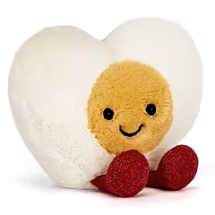 Jellycat Amuseables Heart Boiled Egg