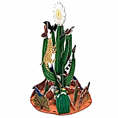 Christmas Cactus Pop and Slot Advent Calendar