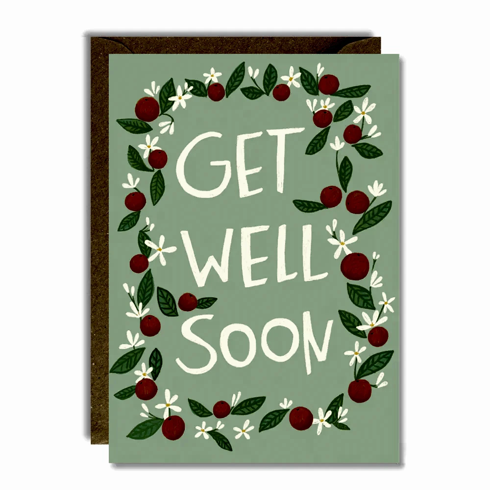 Get Well Soon Oranges Card