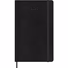 Moleskine 2026 12M Weekly Horizontal Planner Large Black Softcover