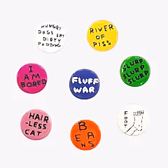 Shrigley Badge Set 4