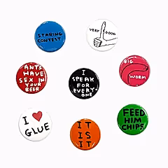 Shrigley Badge Set 3