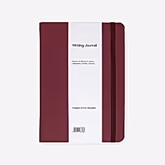 Burgundy Writing Journal
