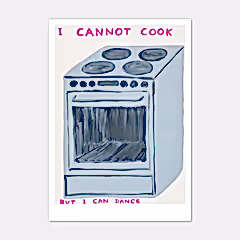 I Cannot Cook Postcard