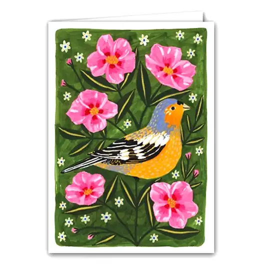 Chaffinch Blank Card