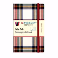 Tartan Cloth Notebook - Dress Stewart
