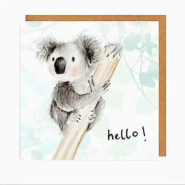 Hello Walter Koala Card