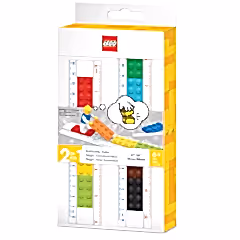LEGO 2in1 Buildable Ruler with Mini Figure