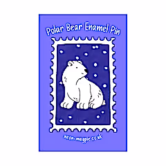 Polar Bear Enamel Pin