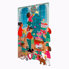 A Christmas Party Card