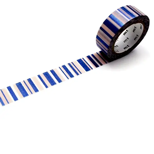 Overlapped Stripe Washi Tape Roll