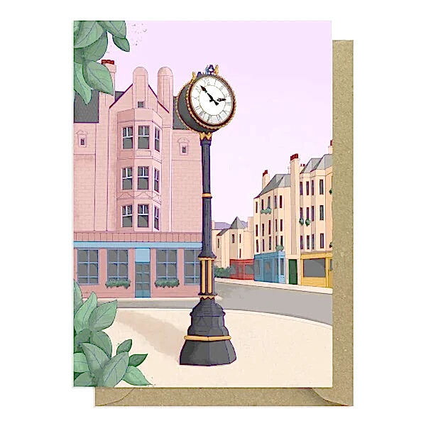 Morningside Clock Card