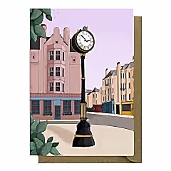 Morningside Clock Card