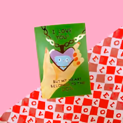 My Heart Belongs To The Dog Card